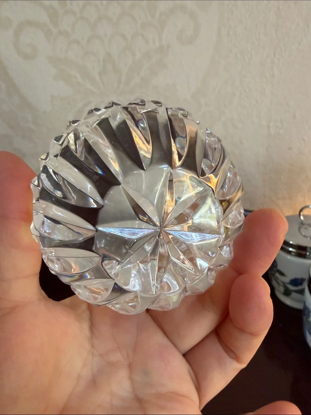 Waterford crystal votive